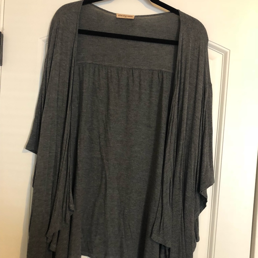 Chacha vents shrug-plus size